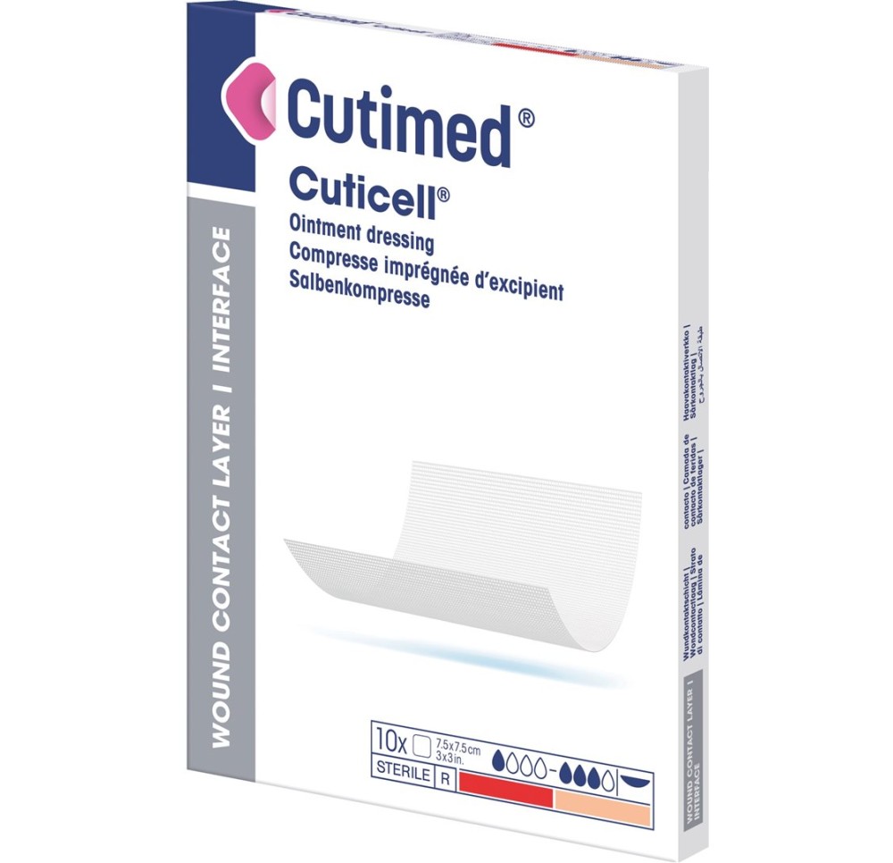 CUTIMED Cuticell 7.5x7.5cm transparent 50 pce