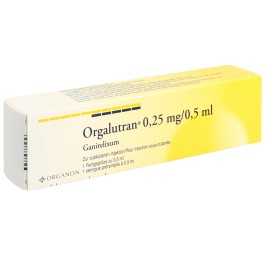 ORGALUTRAN sol inj ser pré 0.5 ml