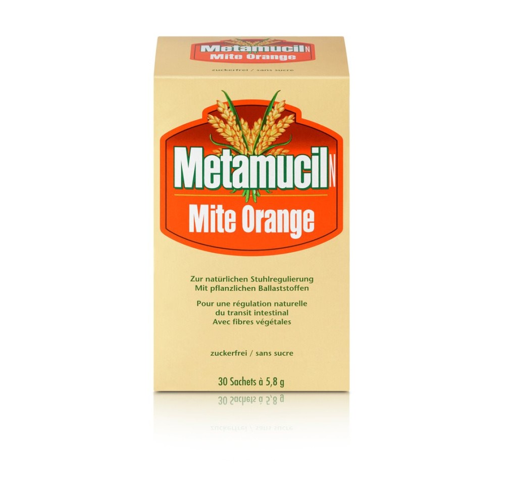 METAMUCIL N Mite pdr 5.8 g orange 30 sach 5.8 g