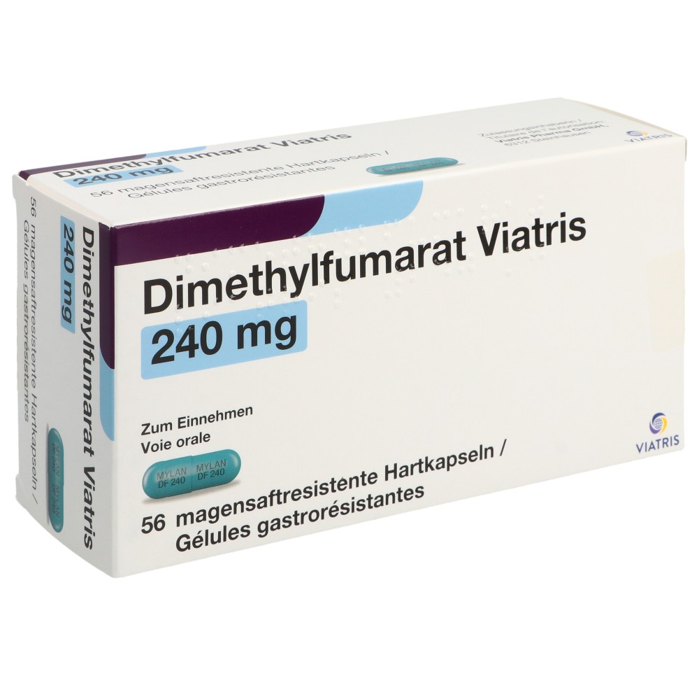DIMETHYLFUMARAT Viatris caps 240 mg 56 pce