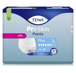TENA Pants Plus L 100-135cm (nouv) 14 pce