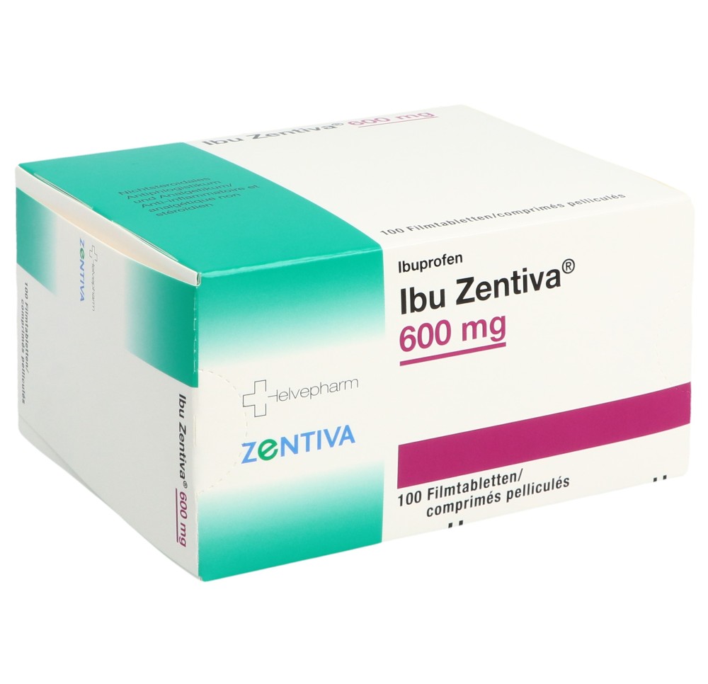 IBU Zentiva cpr pell 600 mg 100 pce