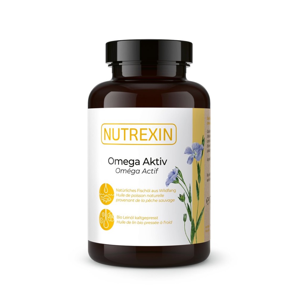 NUTREXIN oméga actif caps bte 180 pce
