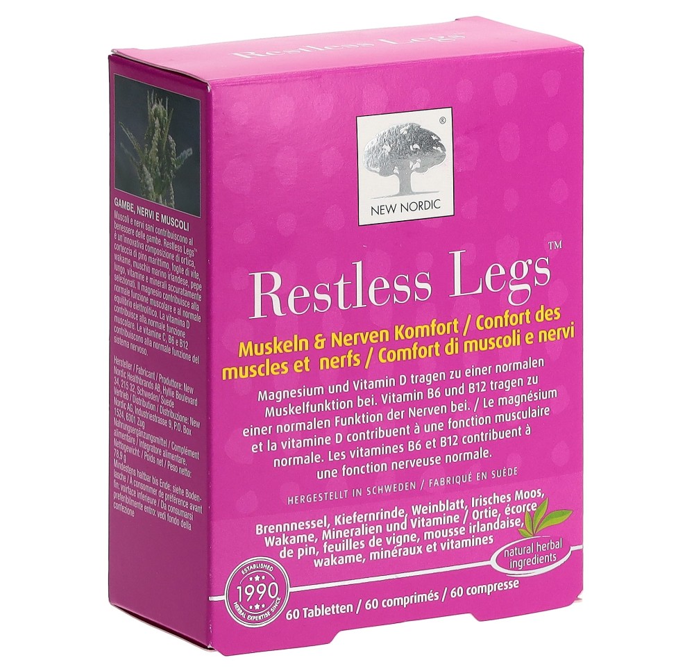 NEW NORDIC Restless Legs cpr 60 pce