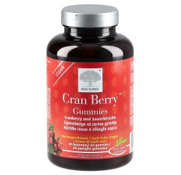 NEW NORDIC Cran Berry Gummies bte 60 pce