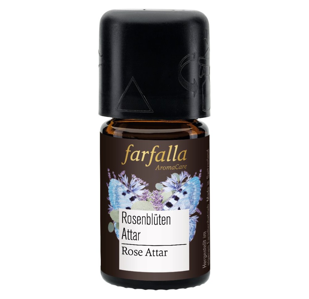 FARFALLA Rose attar de fleurs huil ess sélect 3 ml