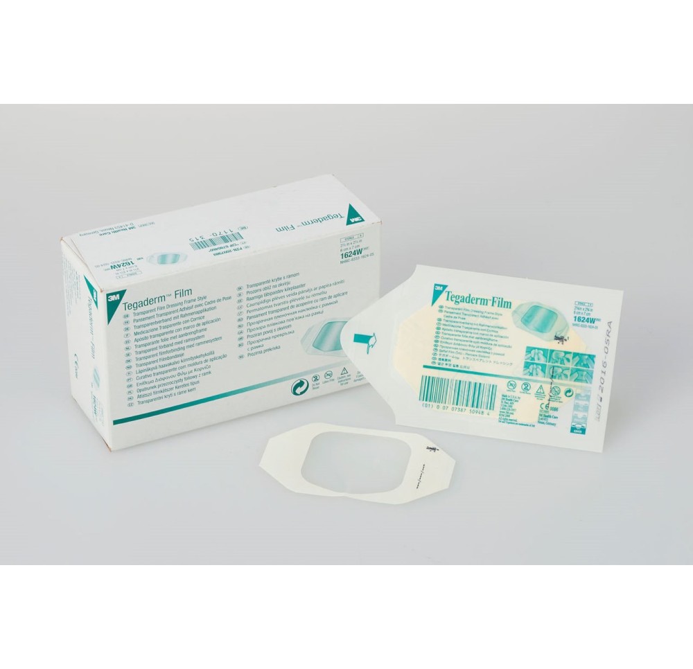 3M TEGADERM FILM pans transpar 6x7cm (n) 100 pce