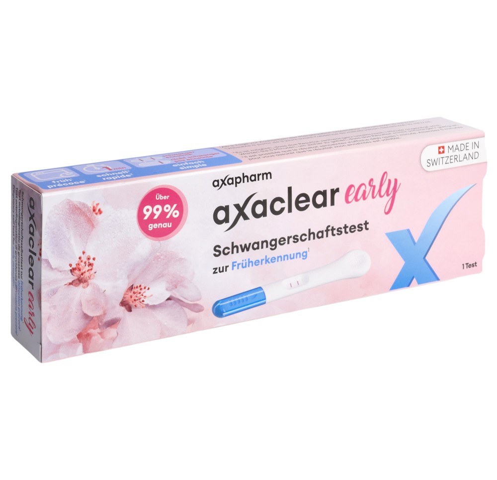 AXACLEAR early test de grossesse