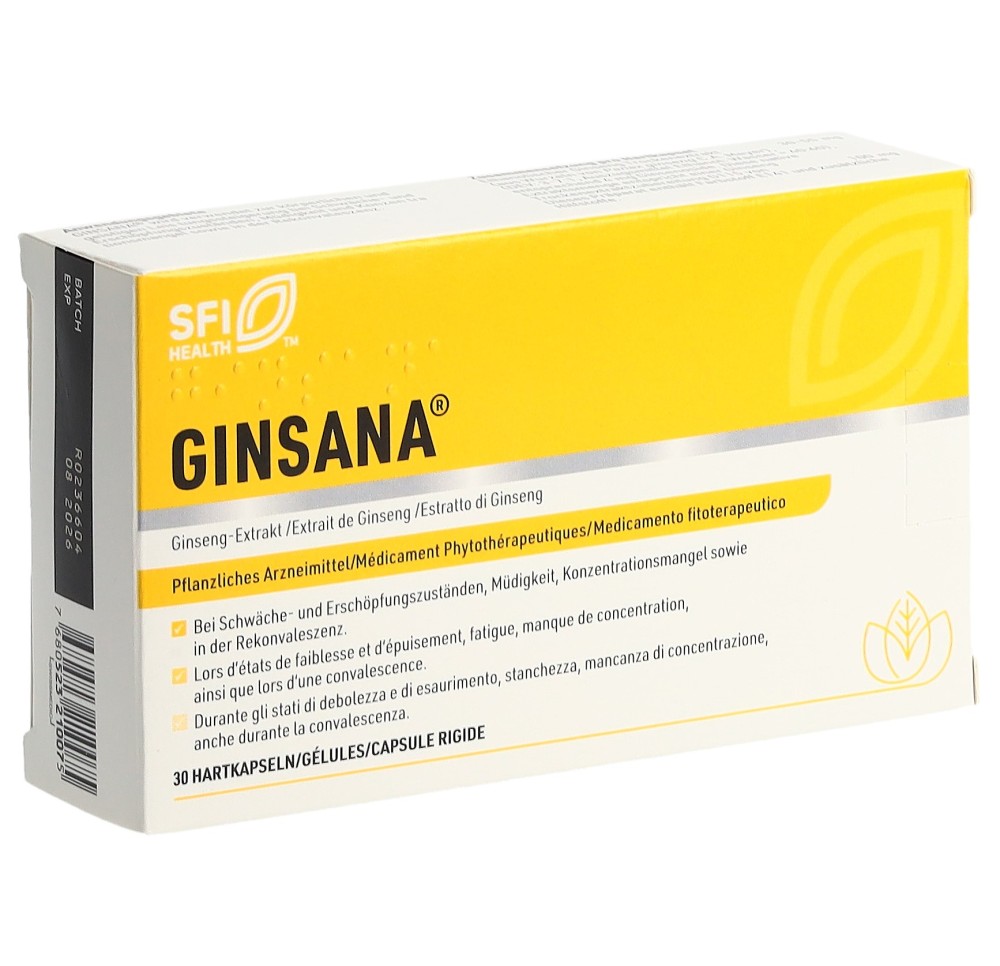 GINSANA caps 30 pce