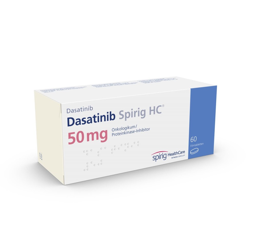 DASATINIB Spirig HC cpr pell 50 mg 60 pce