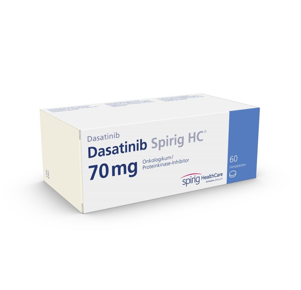 DASATINIB Spirig HC cpr pell 70 mg 60 pce