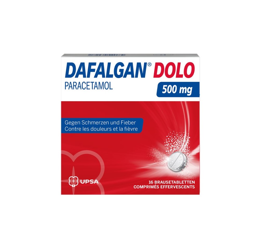 DAFALGAN Dolo cpr eff 500 mg 16 pce