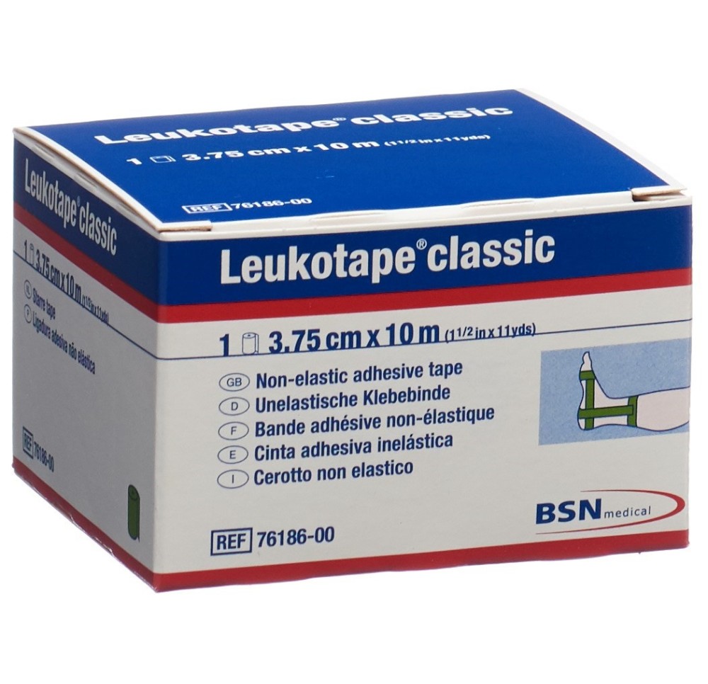 LEUKOTAPE classic bande adhésive 10mx3.75cm verte