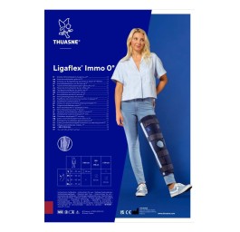 THUASNE Ligaflex Immo 0° 40cm S bleu marine