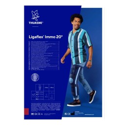 THUASNE Ligaflex Immo 20° 50cm L bleu marine