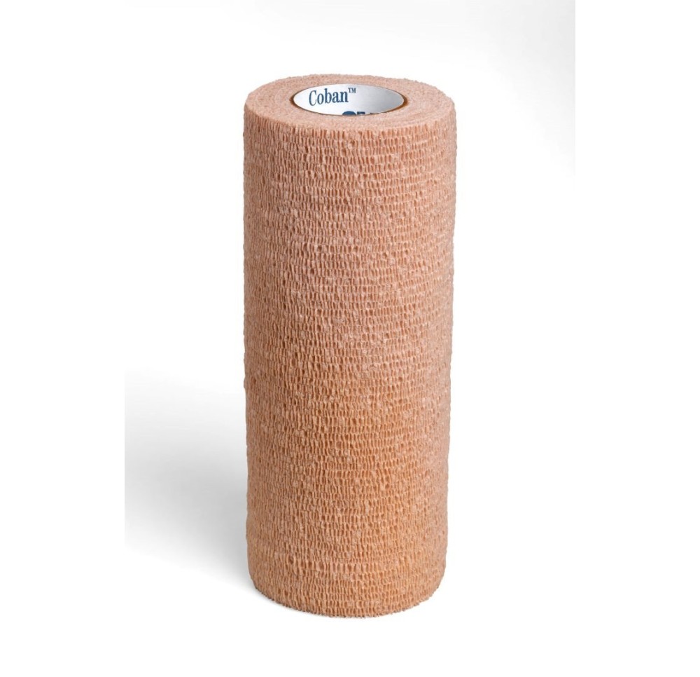 3M COBAN 15cmx4.5m beige étiré 12 pce
