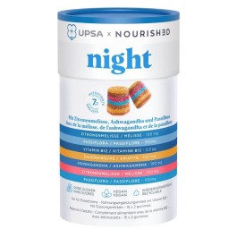 UPSA X NOURISHED Night gummies box 30 pce