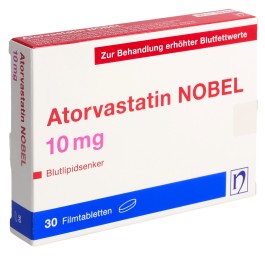 ATORVASTATIN NOBEL cpr pell 10 mg 30 pce