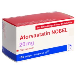 ATORVASTATIN NOBEL cpr pell 20 mg 100 pce