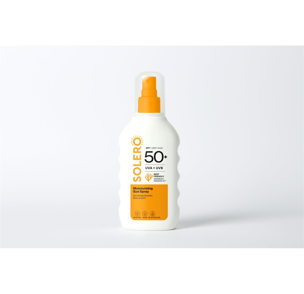 SOLERO spray solaire hydrat SPF50+ 200 ml