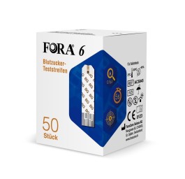 FORA Diamond bandelettes réactives 50 pce
