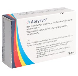 ABRYSVO subst sèche 120 mcg c solv ser pré