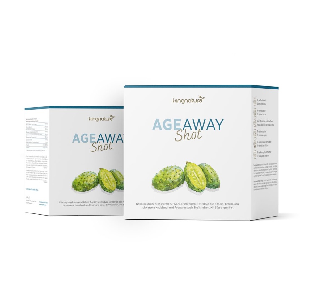KINGNATURE AgeAway Shot sach 20 pce