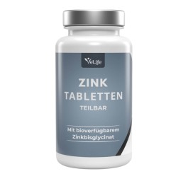 VELIFE Zinc cpr sécables bte 120 pce