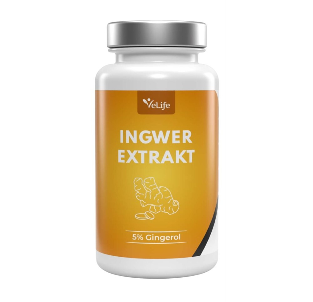 VELIFE Gingembre extrait caps bte 60 pce