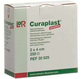CURAPLAST Sensitive pans inject 2cmx4cm 250 pce