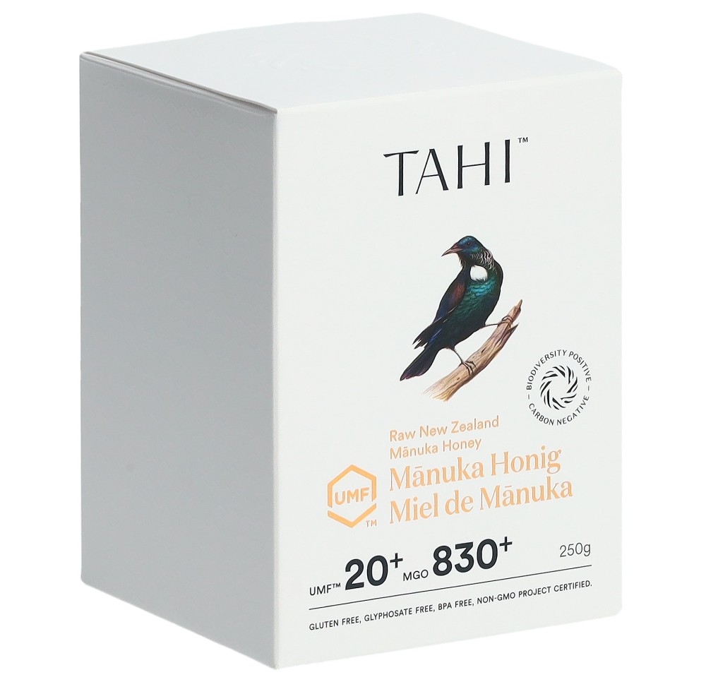 TAHI miel Manuka UMF 20+ MGO 830+ a/f pot 250 g