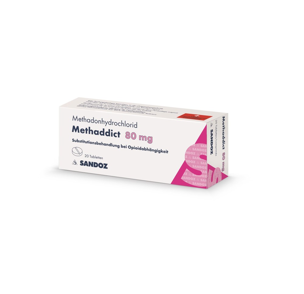 METHADDICT cpr 80 mg 20 pce