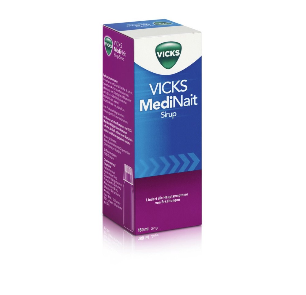 VICKS MEDINAIT sirop fl 180 ml