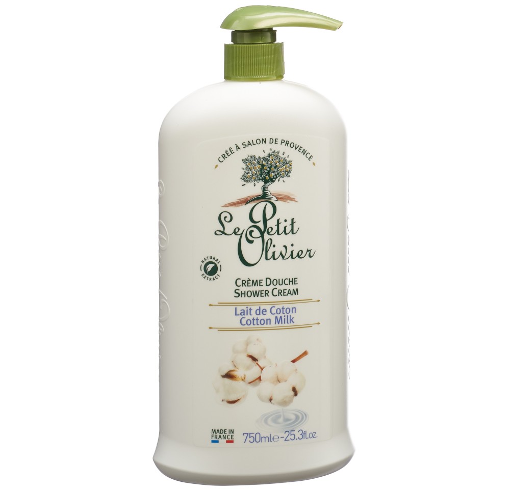 LE PETIT OLIVIER crème douche coton hypo 750 ml