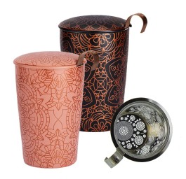 HERBORISTERIA tasse tisane Mandala av passoire ass