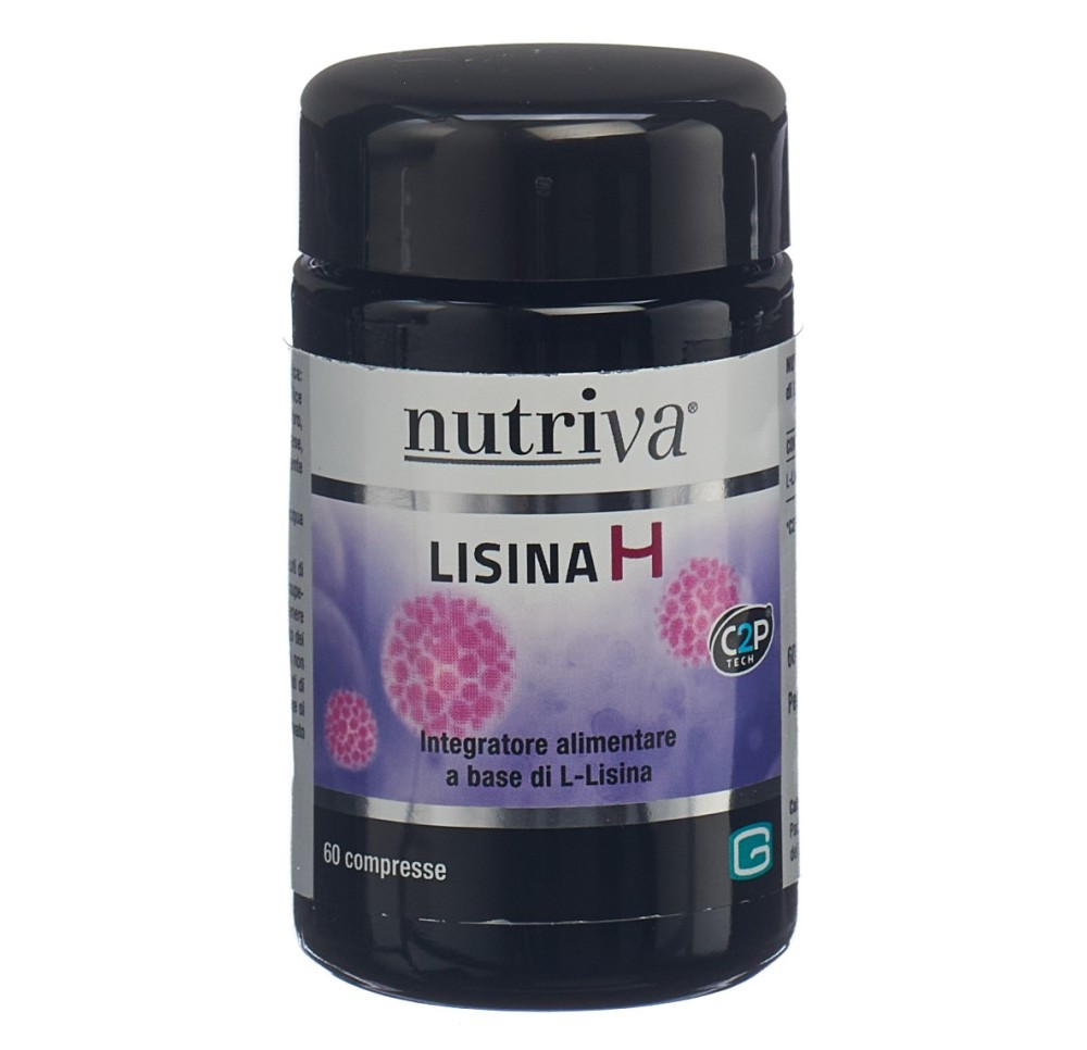 NUTRIVA Lisina H cpr fl verre 60 pce