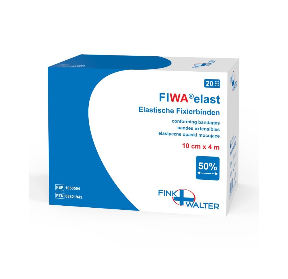 FIWA elast pansem fixation 10cmx4m rouleau 20 pce