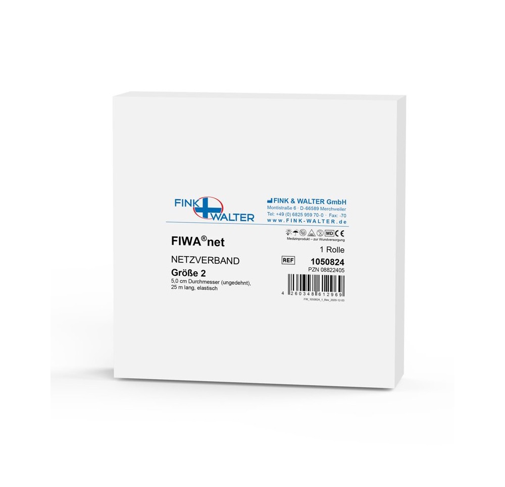 FIWA net pansement élastique à filet Gr2 25m
