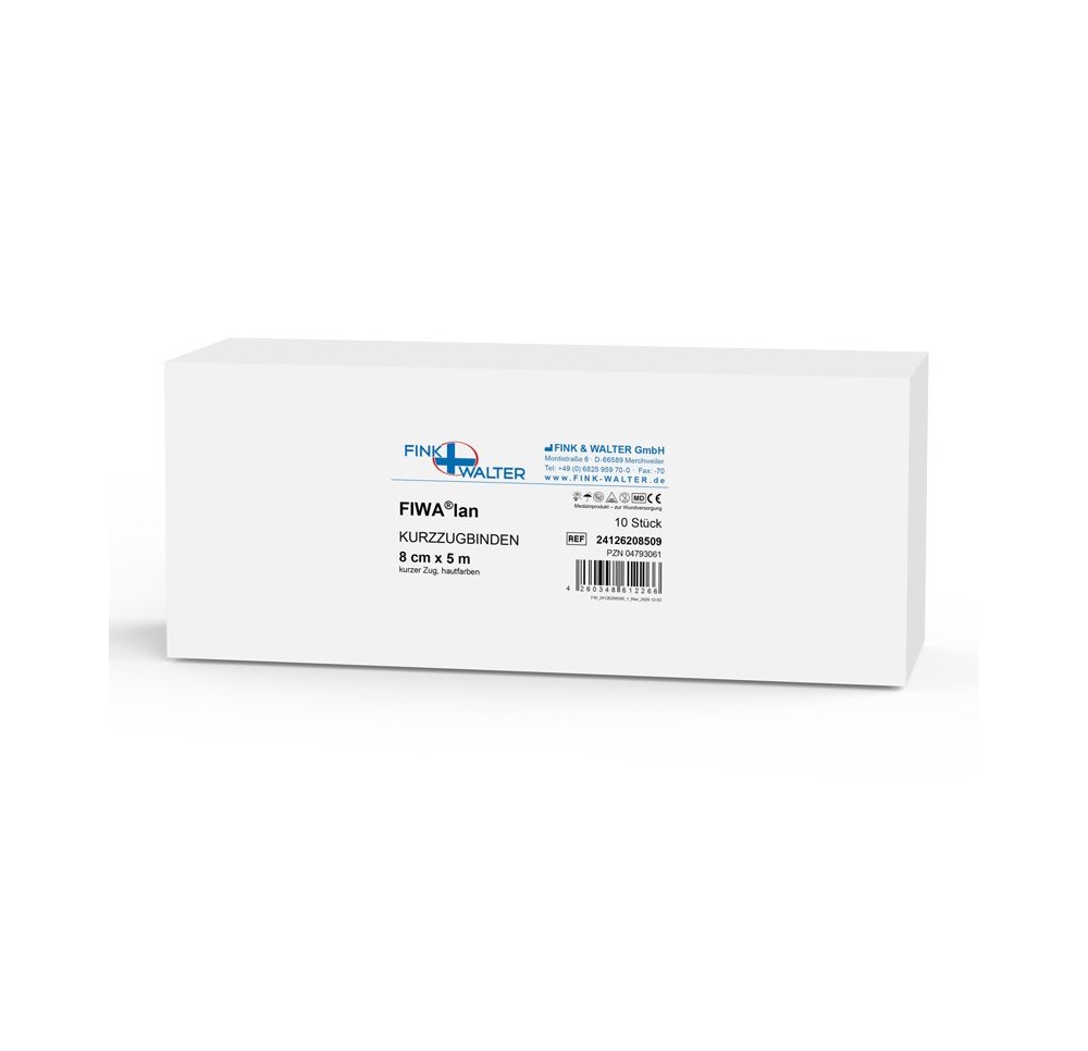 FIWA lan bandage compressif 8cmx5m rouleau 10 pce