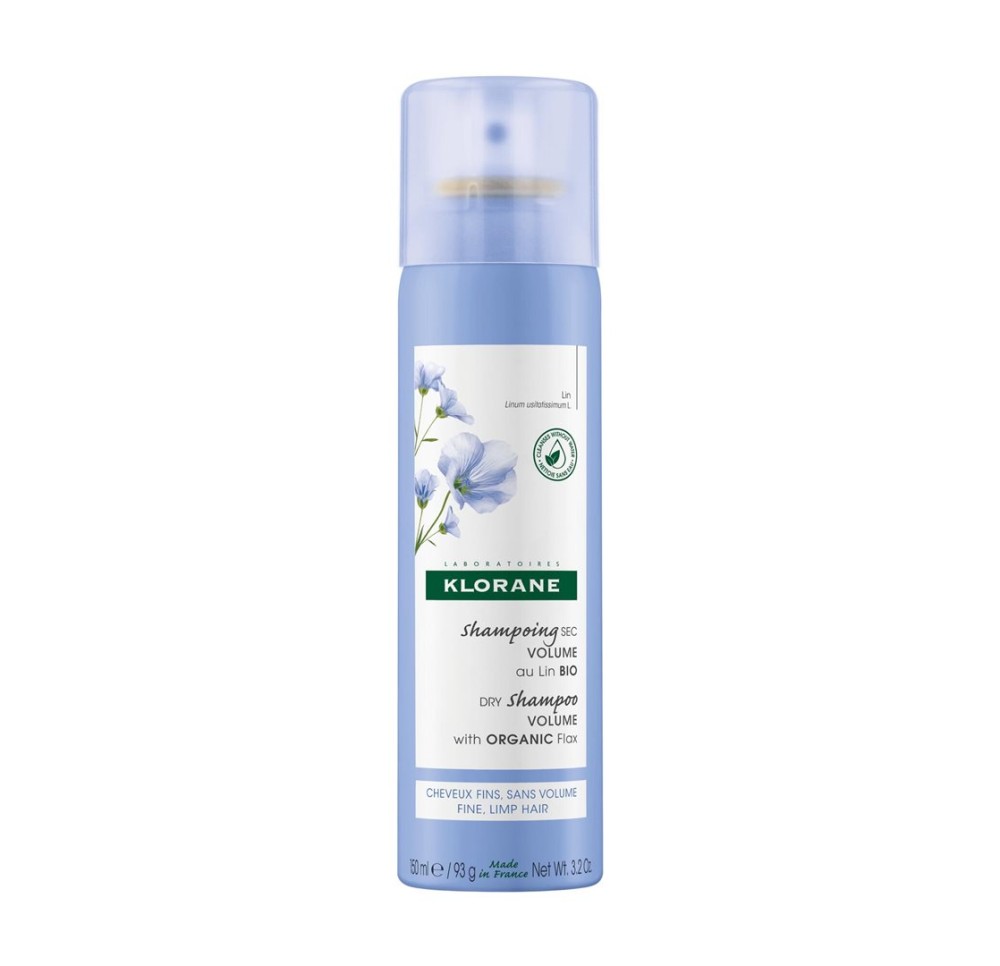 KLORANE Shampooing sec lin spr 150 ml
