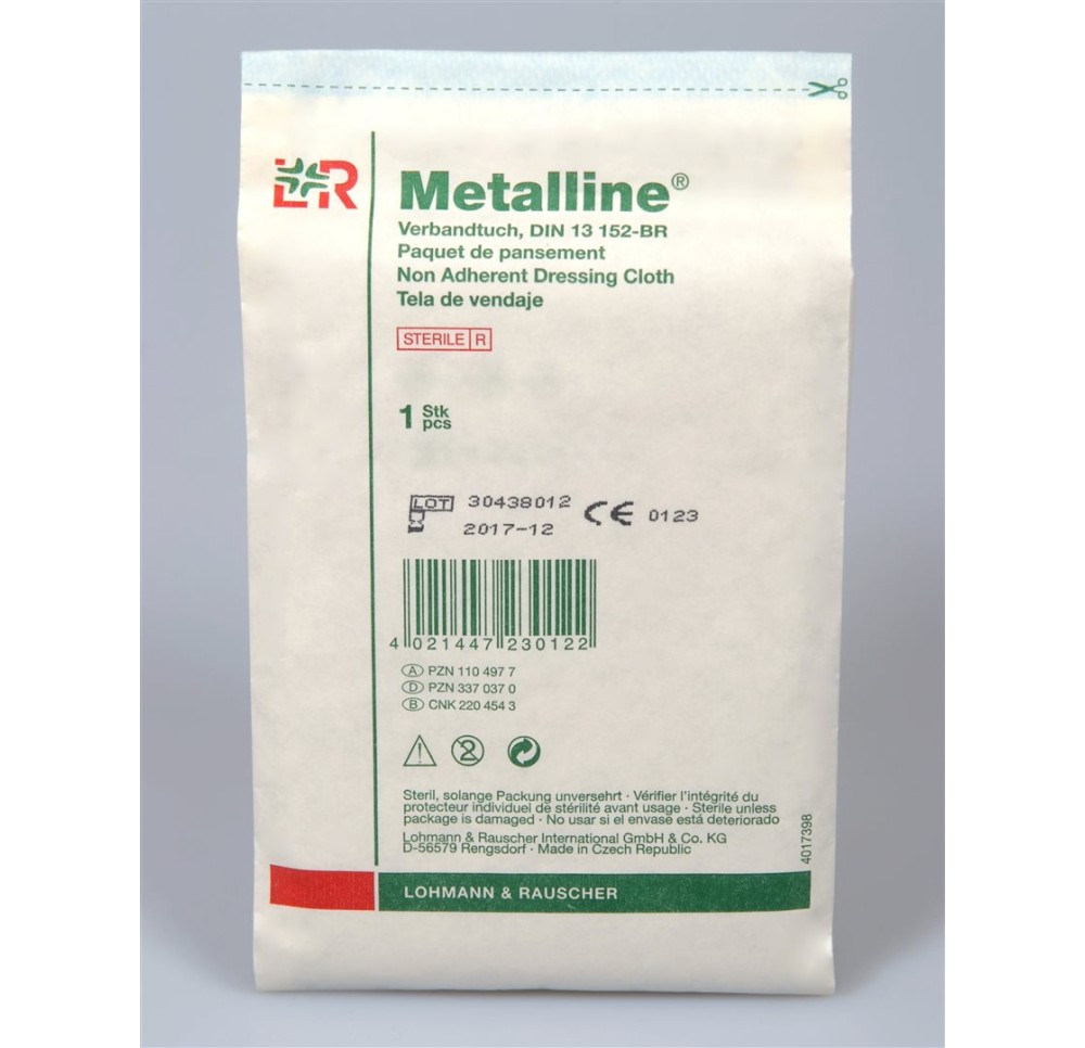 METALLINE pansement enveloppant 40x60cm stérile