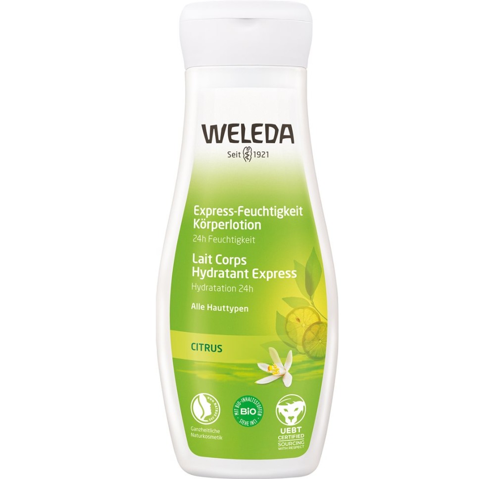 WELEDA lait corps citrus 200 ml