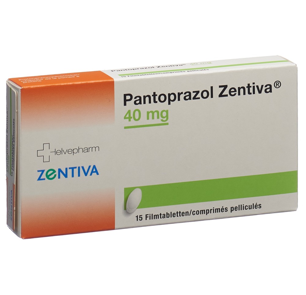 PANTOPRAZOL Zentiva cpr pell 40 mg 15 pce