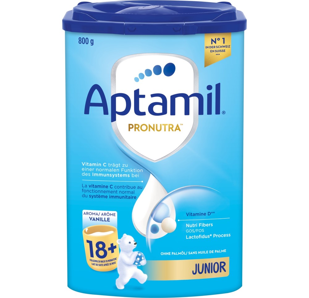 APTAMIL PRONUTRA JUNIOR 18+ vanille bte 800 g