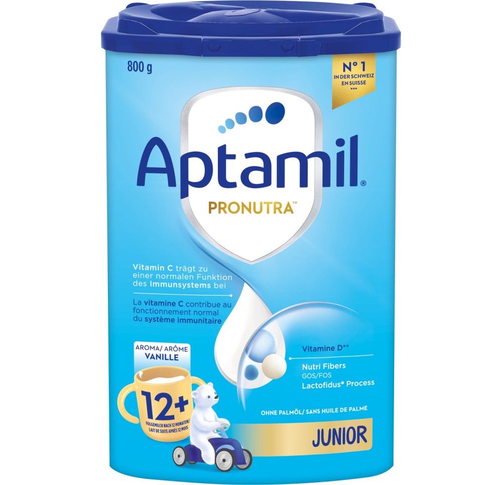 APTAMIL PRONUTRA JUNIOR 12+ vanille bte 800 g