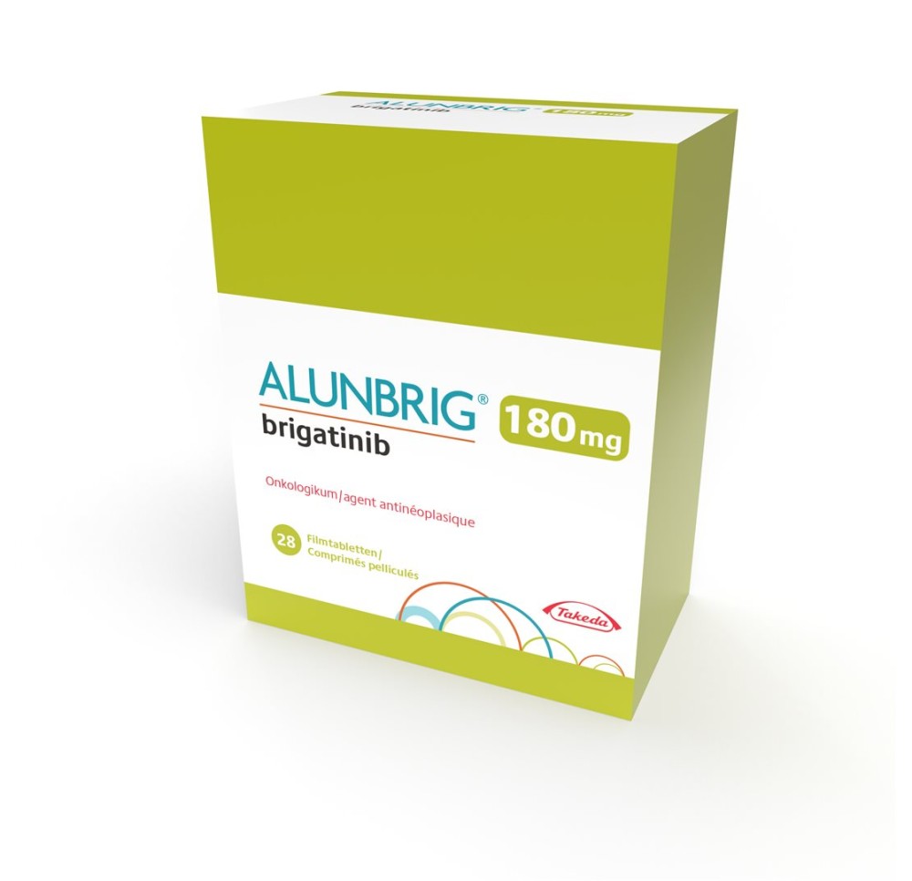 ALUNBRIG cpr pell 180 mg 28 pce