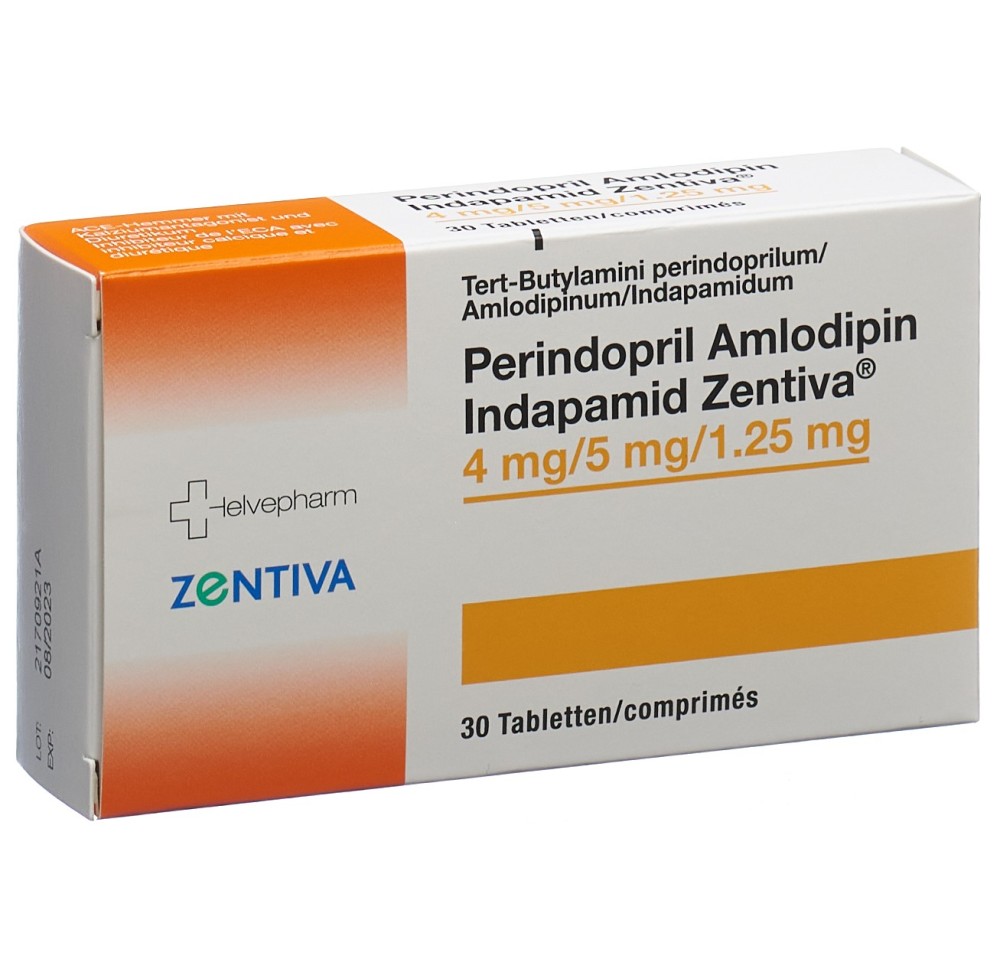 PERINDO AMLO INDAP Zentiva cpr 4/5/1.25mg 30 pce