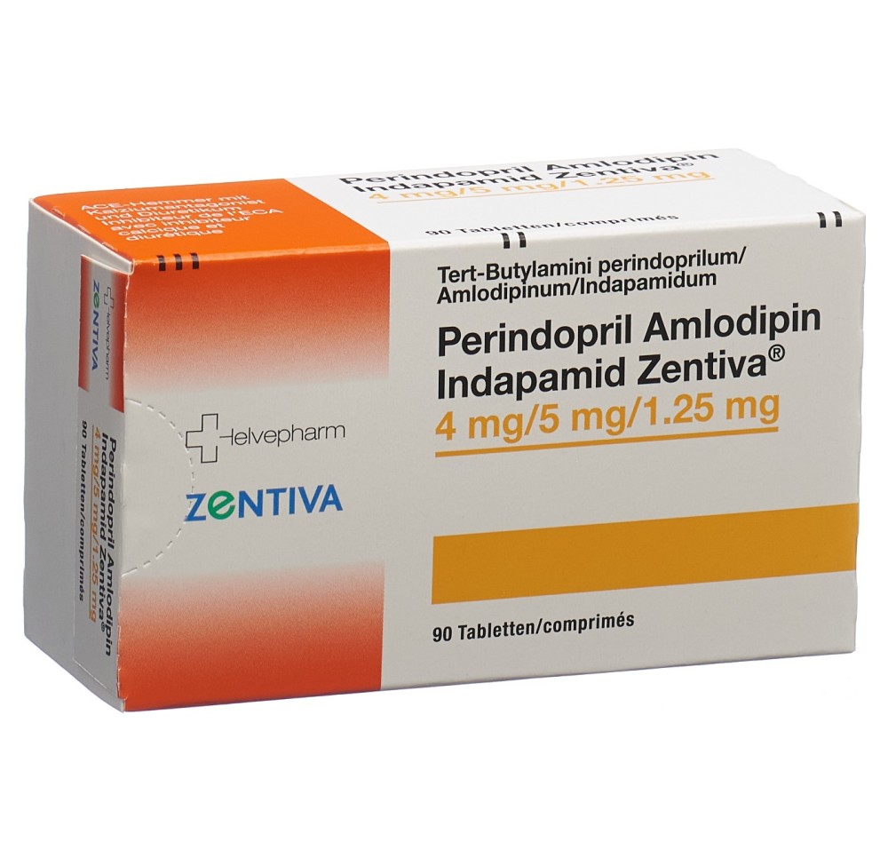 PERINDO AMLO INDAP Zentiva cpr 4/5/1.25mg 90 pce
