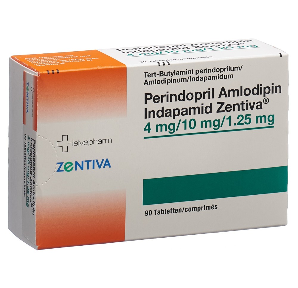 PERINDO AMLO INDAP Zentiva cpr 4/10/1.25mg 90 pce