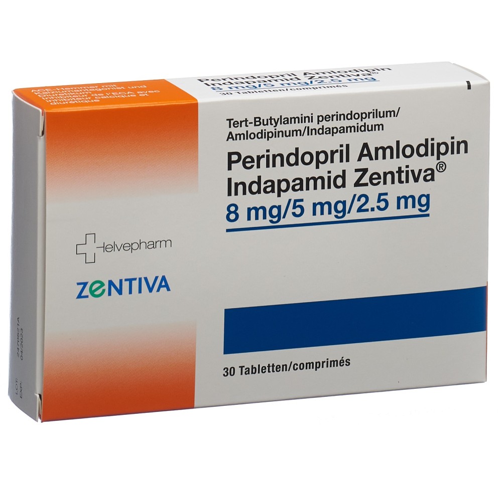 PERINDO AMLO INDAP Zentiva cpr 8/5/2.5mg 30 pce